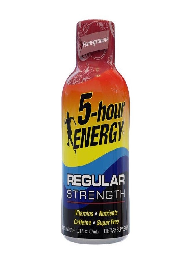 5-hour ENERGY مشروب طاقة يدوم 5 ساعات، قوة عادية، بنكهة الرمان، 1.93 أونصة، 12 عبوة - Image 2